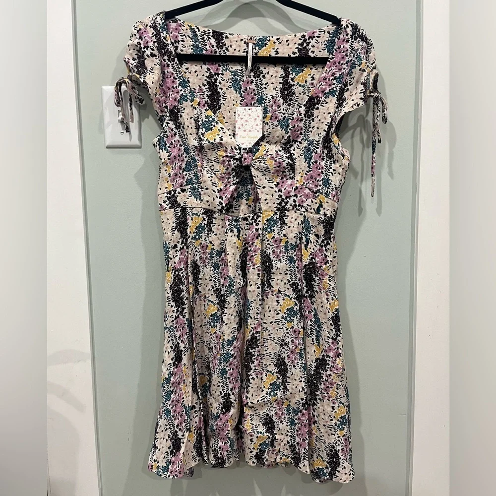 NWT Free People Miss Right Floral Mini Dress Small